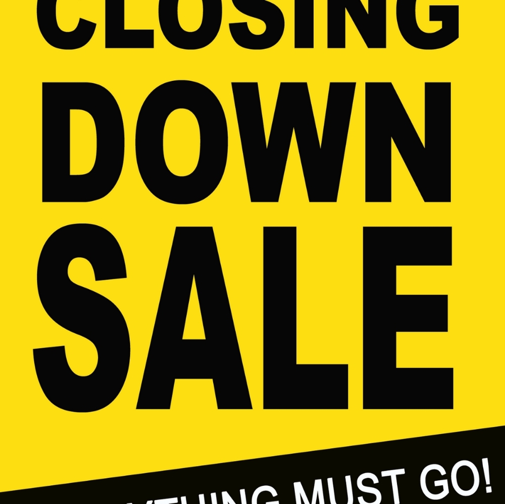 Closing Account....Huge discounts off listed prices